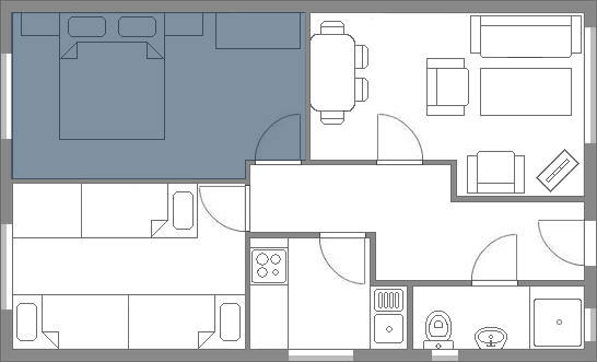 Wohnung 1 | Landhaus Ostseeblick