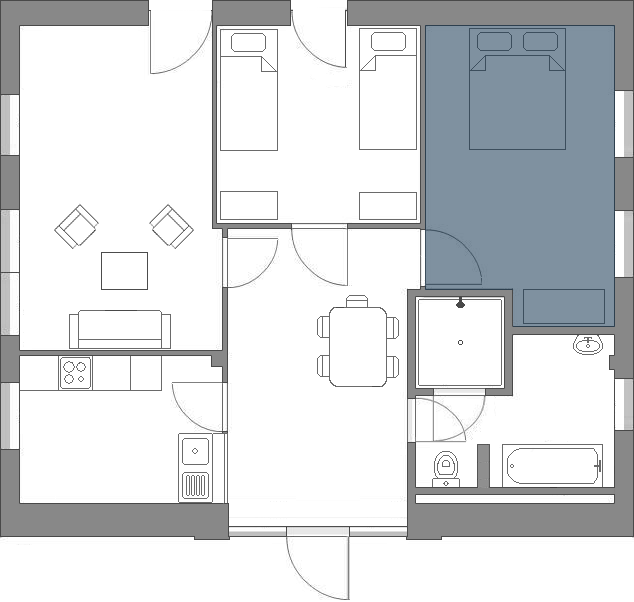 Wohnung 3 | Landhaus Ostseeblick